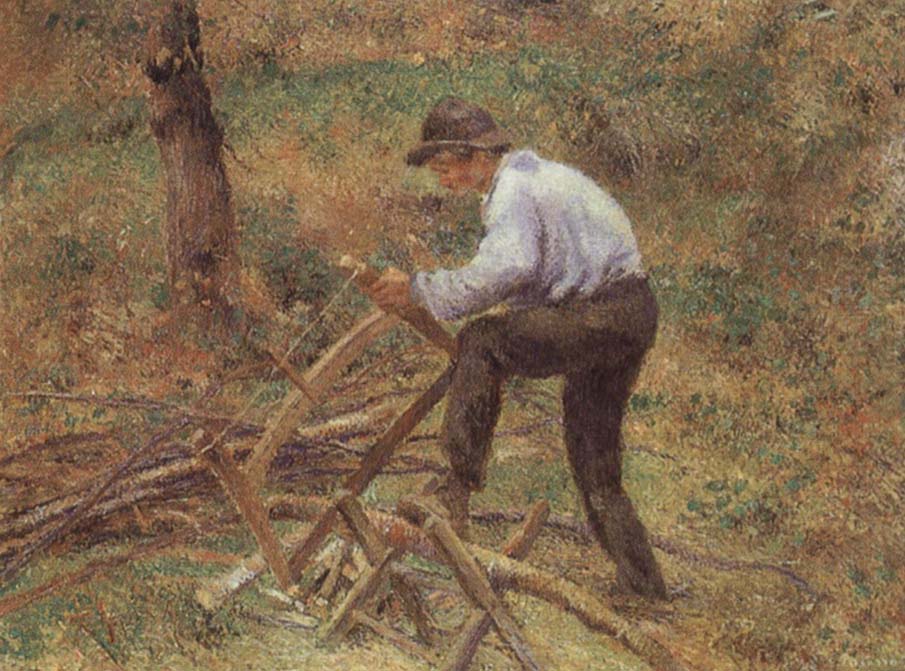 Camille Pissarro The Woodcutter